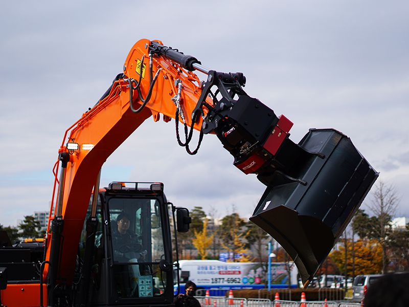 Hydraulic Rotary Actuator used in Construction Machinery