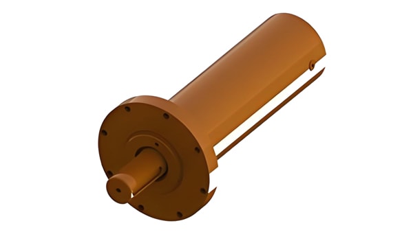 Helical Hydraulic Rotary Actuator, LS8 Series